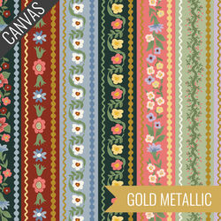 Gemma Canvas in Original Multi Metallic
