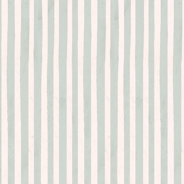 Party Pinstripe in Sage