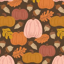 Large Autumn Harvest in Pumpkin Spice