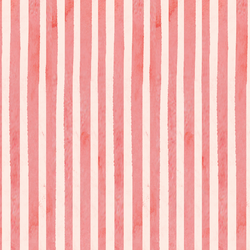Party Pinstripe in Cherry Red