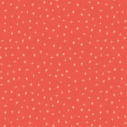 Tiny Stars in Merry Red