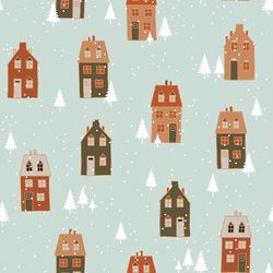 Christmas Village in Mint