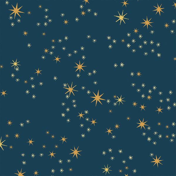 Starry Night in Deep Ocean