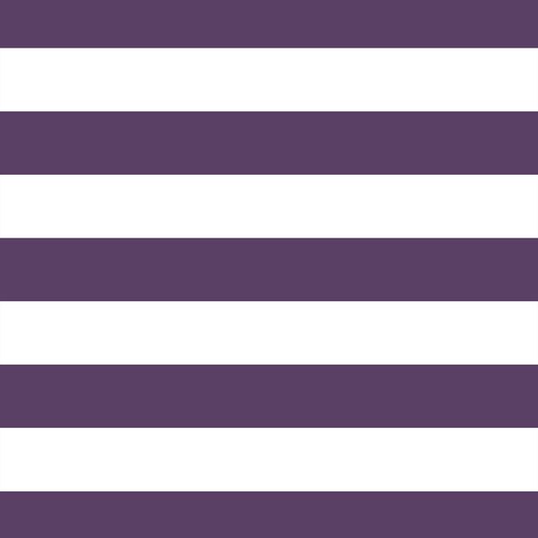 Horizontal Play Stripe in Aubergine
