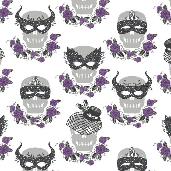 Masquerade in White