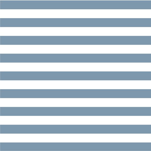 Horizontal Candy Stripe in Dusk