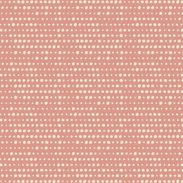 Vibes in Cream on Cameo Pink