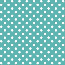 Candy Dot in Seafoam