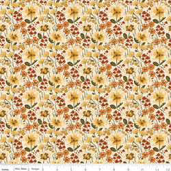 Floral in Cream
