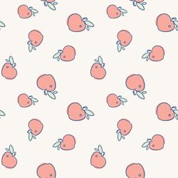 Sketched Apples in Chalk White