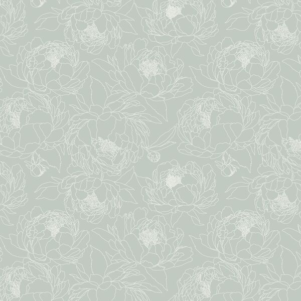 Sketched Garden in Moss