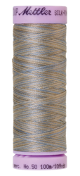 Silvery Blues (9075-9843) - Silk Finish Cotton Multi 50wt - 109 Yards