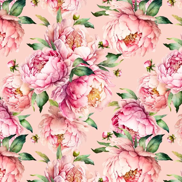 Peony Garden in Pink Petal