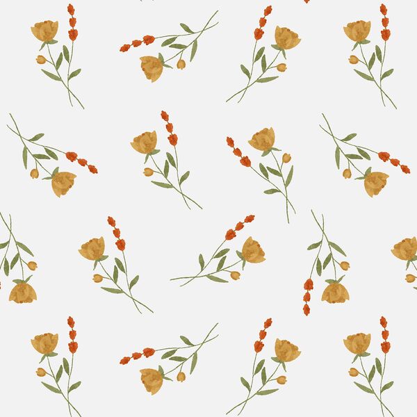 Dainty Blooms in Cloud