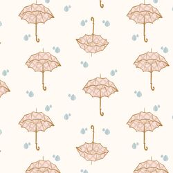 Umbrellas in Raindrop