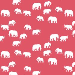 Elephant Silhouette in Passion