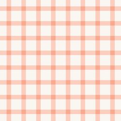 Cottage Gingham in Morning Blush