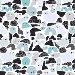 Happy Icebergs in Arctic Tale