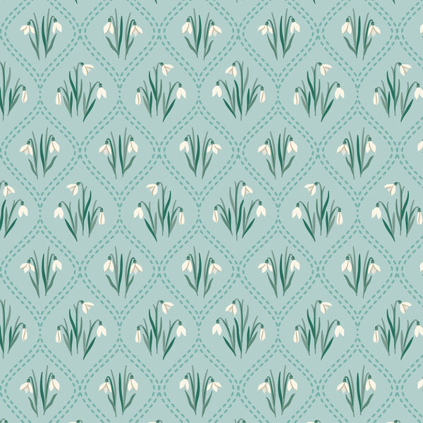 Dancing Snowdrops in Basil