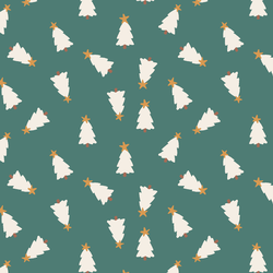 Christmas Trees in Pine Green