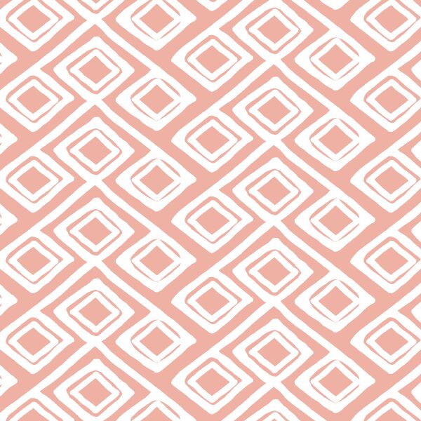 Woven Diamonds in Peony