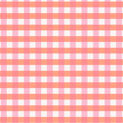 Vibrant Gingham in Melon