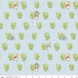 Lettuce Patch in Blue