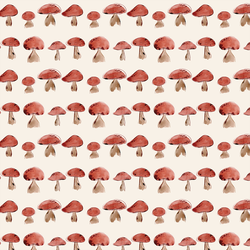 Toadstool Collection in Cream