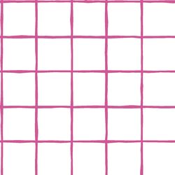Windowpane in Petunia on White