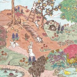 Large Easter Bunny Playground in Pastel