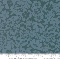 Floral Fusion in Azure