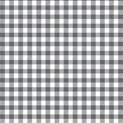 Small Buffalo Plaid in Charcoal