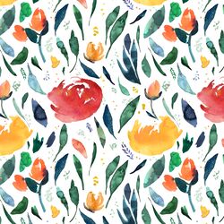 Pow Pow Floral in Blooming