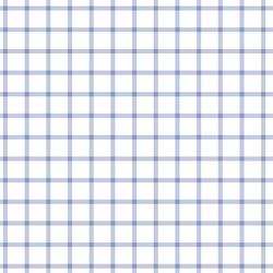 Modern Check in Cornflower Blue