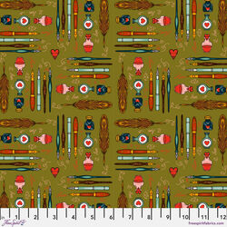 Stationery in Green