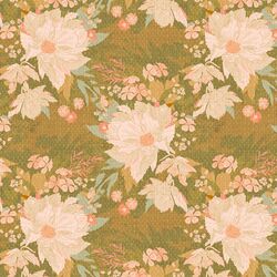 Orlando Floral in Mustard