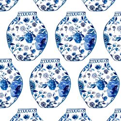 Porcelain in Cobalt