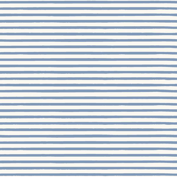 Joy Stripe in Forever Blue