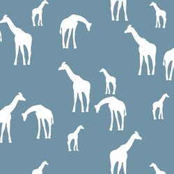 Giraffe Silhouette in Marine