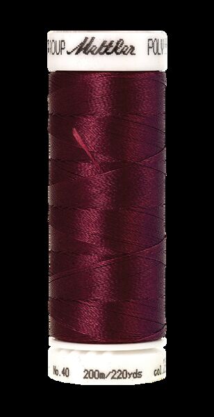 Burgundy (3406-2222) - Poly Sheen - 220 Yards