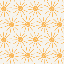 Smiley Sunshine in Canary Yellow