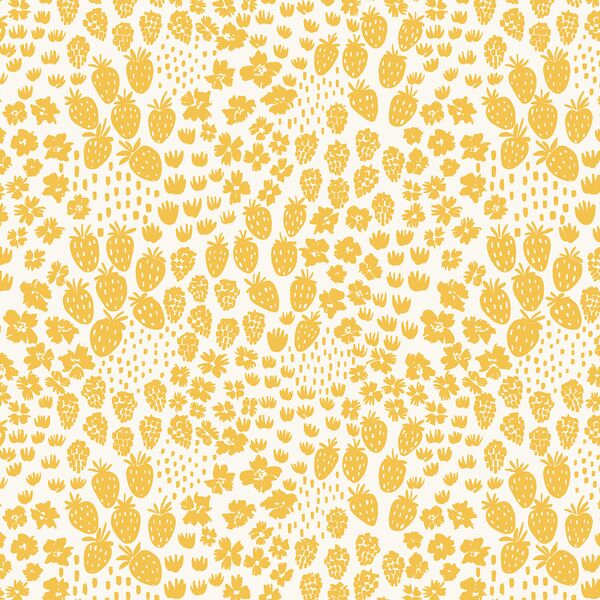 Berry Meadows in Lemon on Cream
