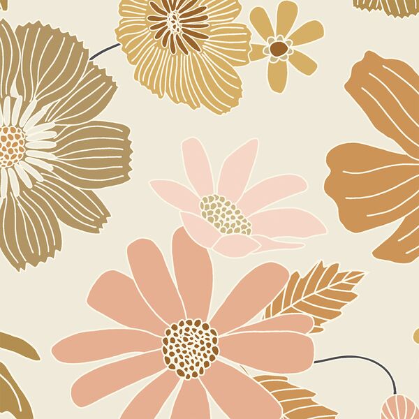 Blooming Floral in Country Field