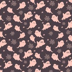 Spooky Ghosts in Pink Marshmallow on Abyss