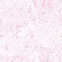 Paperie in Petunia on White