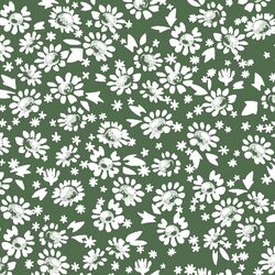 Daisies in Kale