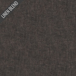 Yarn Dyed Linen Blend in Chestnut