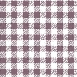 Medium Buffalo Plaid in Mulberry