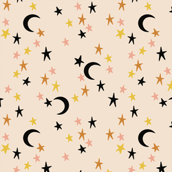 Moonlit Stars in Halloween