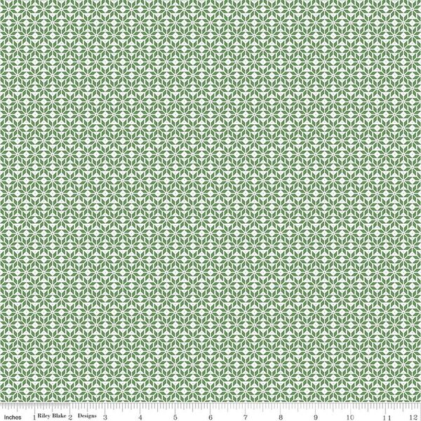 Star Pattern in Green